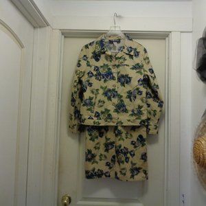 DARLING FLORAL JACKET & SKIRT SET PS